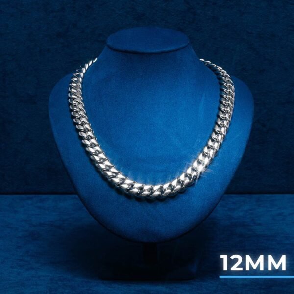 Silver Cuban Link Chain - Image 6