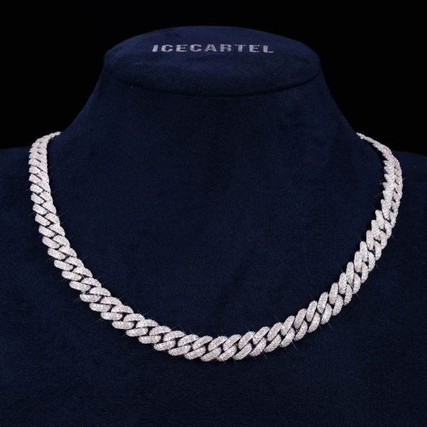 10MM VVS Miami Cuban Link Chain 14K Gold