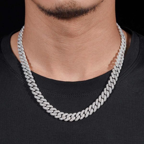 10MM VVS Miami Cuban Link Chain 14K Gold - Image 3