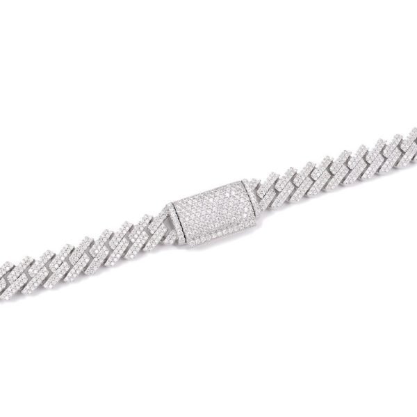 10MM Diamond Cuban Link Chain 14K Solid Gold - Image 5
