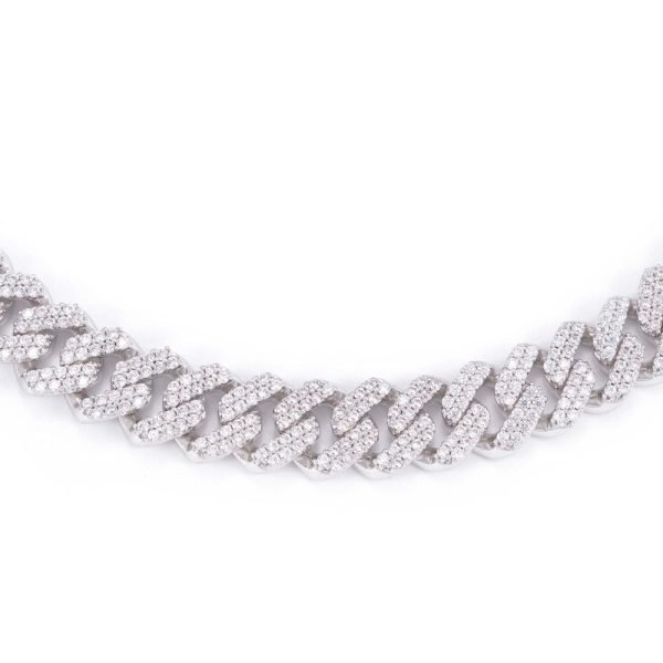 13MM Diamond Cuban Link Chain 14K Solid Gold - Image 2