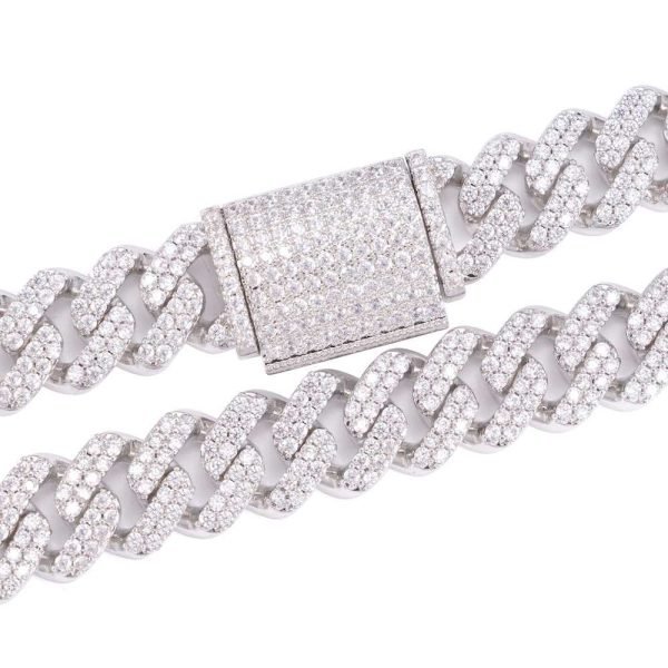 13MM Diamond Cuban Link Chain 14K Solid Gold - Image 5