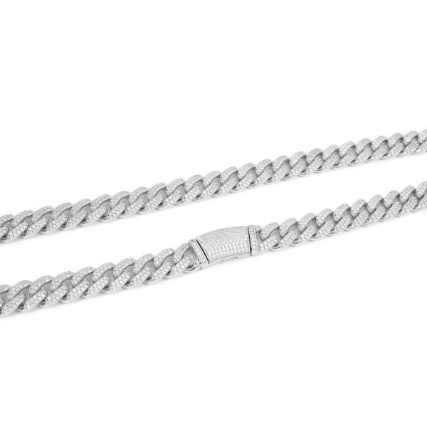 14MM 2-Row Diamond Cuban Link Chain 14K Solid Gold - Image 7