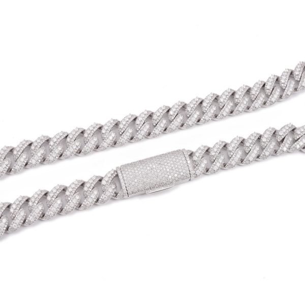 15MM Pointer Diamond Cuban Link Chain 14K Solid Gold - Image 4