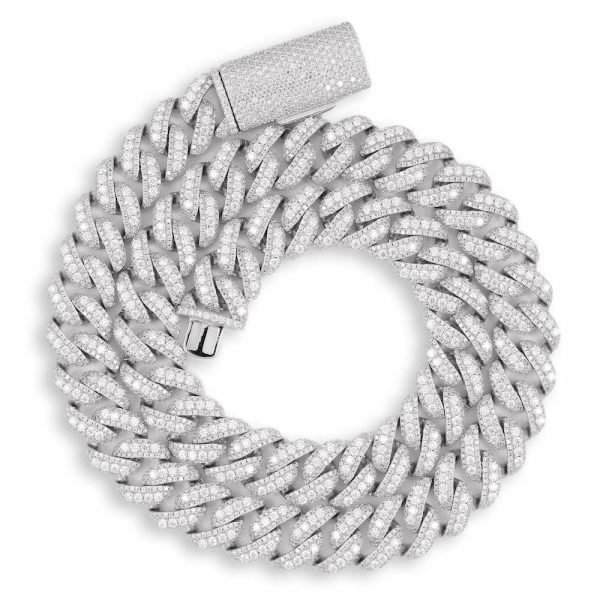 15MM Pointer Diamond Cuban Link Chain 14K Solid Gold - Image 5