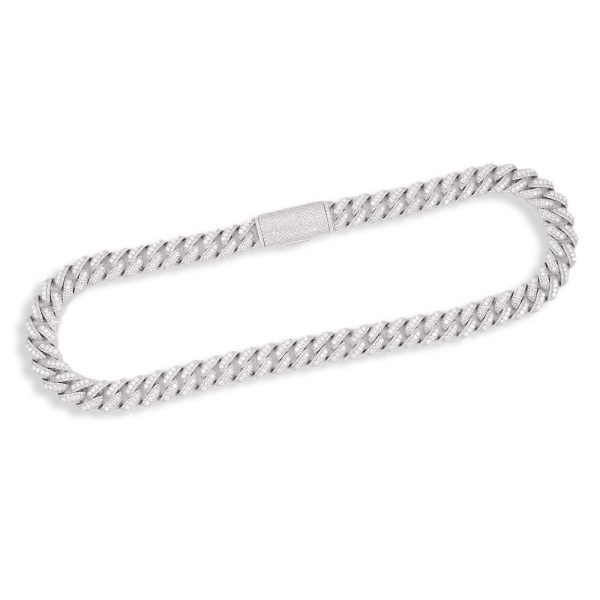15MM Pointer Diamond Cuban Link Chain 14K Solid Gold - Image 6