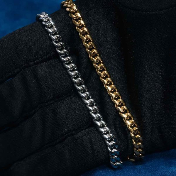 6MM Cuban Link Chain 14K Yellow Gold - Image 6
