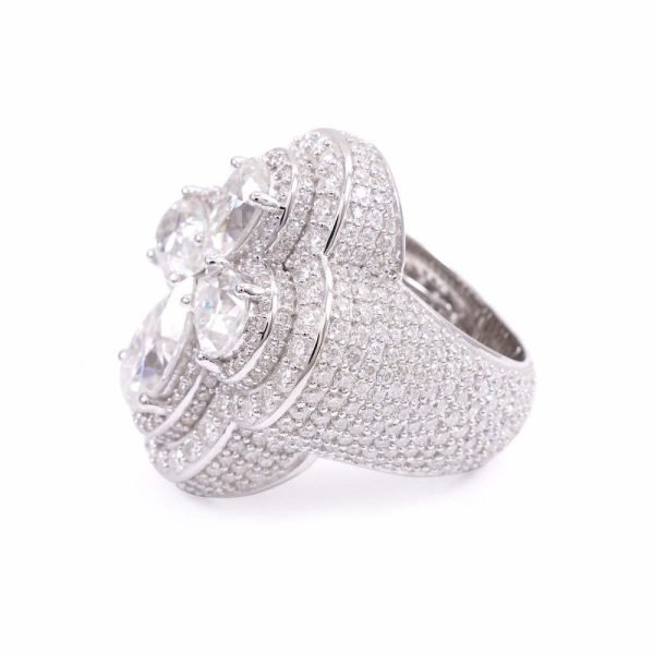 Four Leaf Clover Ring 14K Gold - Image 3
