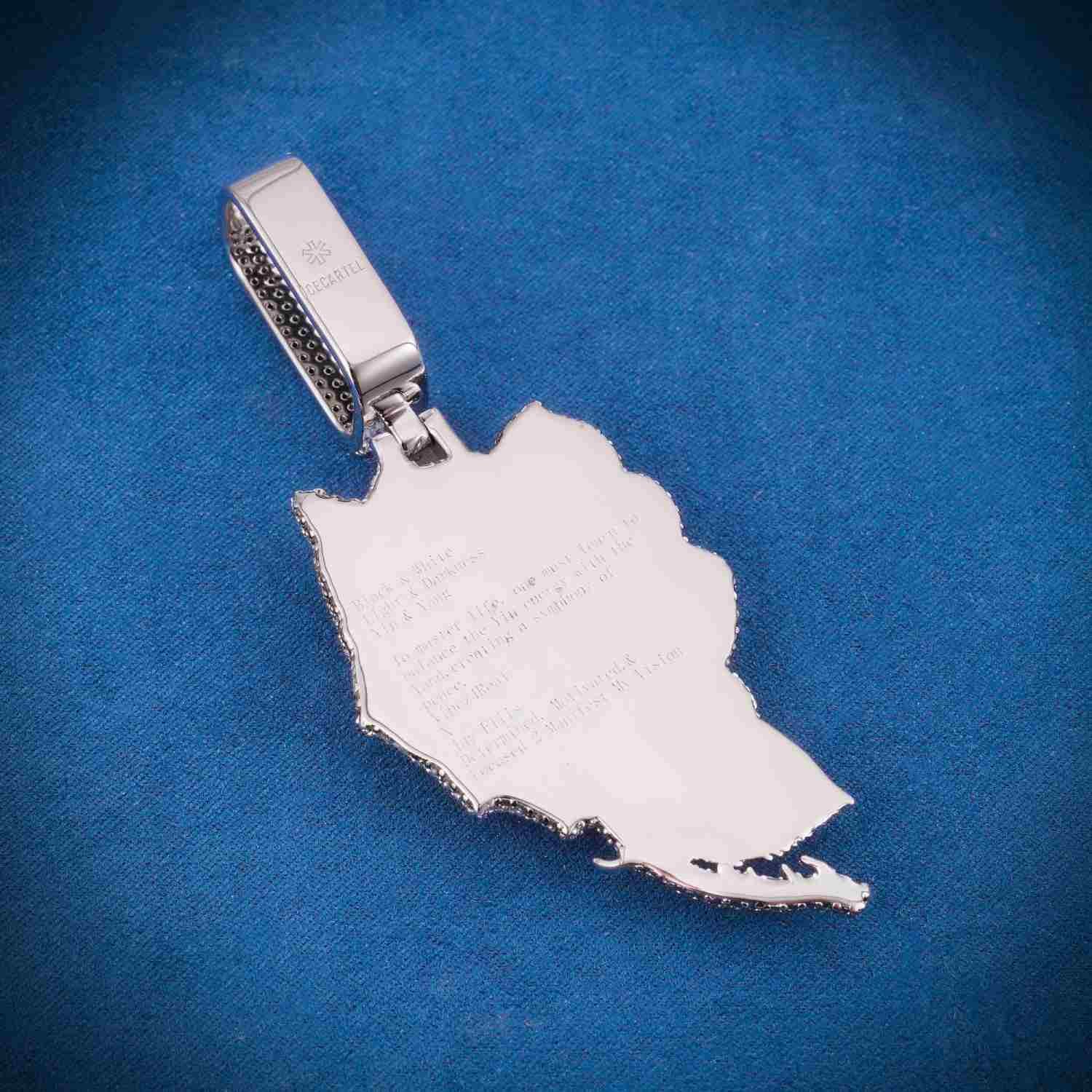 "Jay Ellis" Custom Moissanite Logo Pendant 14k Gold - Image 5