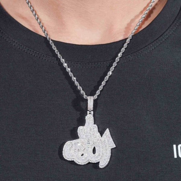 VVS Allah Pendant 14K Gold - Image 3