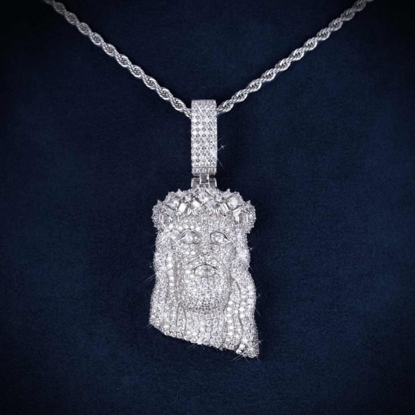 VVS Jesus Pendant 14K Gold - Image 2