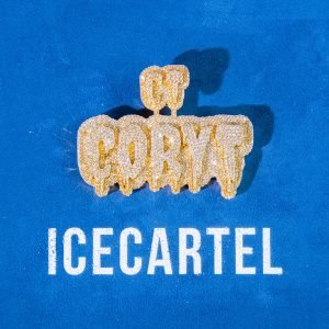 "CORYT" Custom Moissanite Pendant 14K Gold