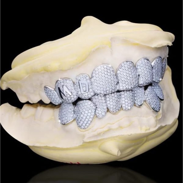 Custom Letter Moissanite Grillz - Image 3