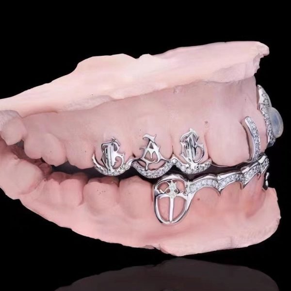 Custom Moissanite Opal Grillz - Image 4
