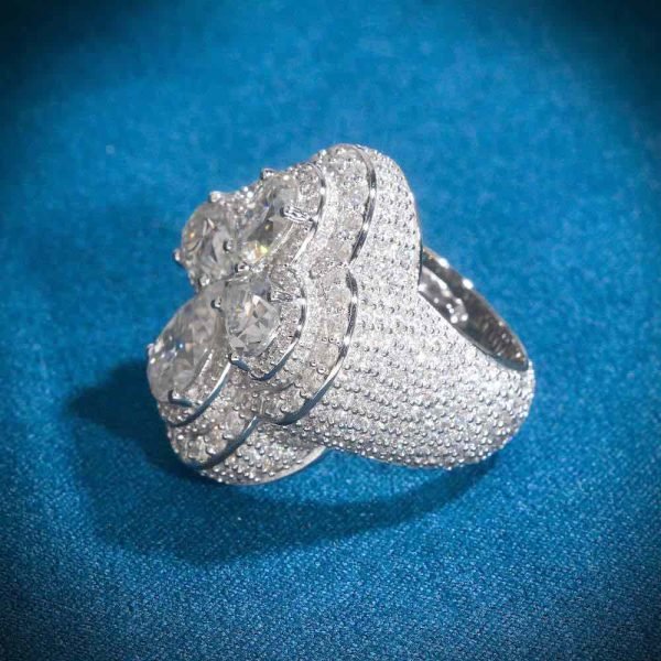 Four Leaf Clover Ring 14K Gold - Image 7