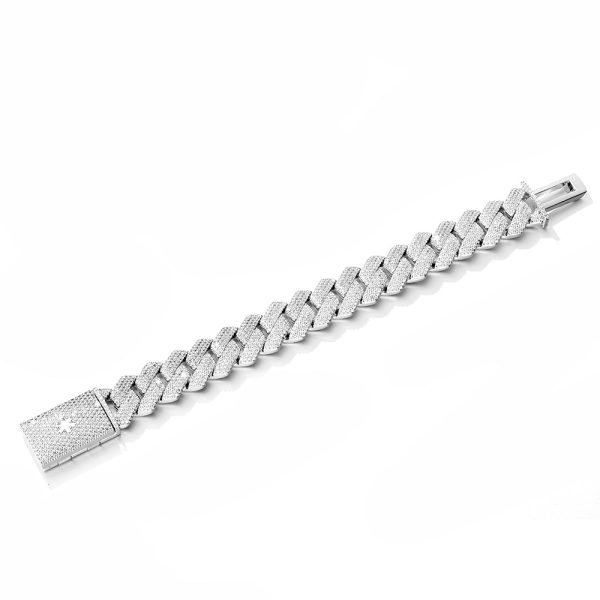 VVS Cuban Link Bracelet 14K Gold (ALL SIZES) - Image 7