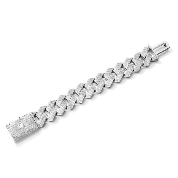 VVS Cuban Link Bracelet 14K Gold (ALL SIZES) - Image 3