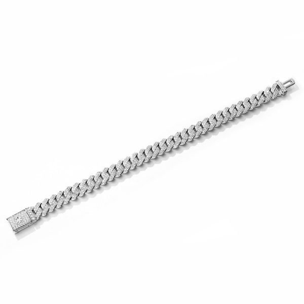 VVS Cuban Link Bracelet 14K Gold (ALL SIZES) - Image 6