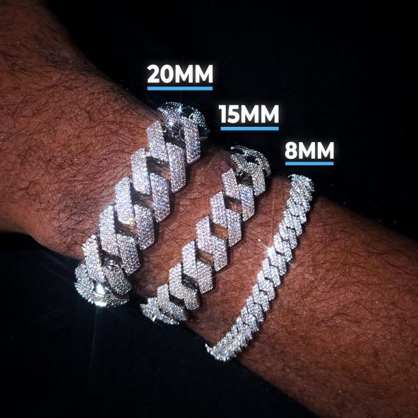 VVS Cuban Link Bracelet 14K Gold (ALL SIZES) - Image 2