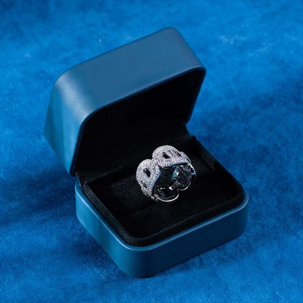 Moissanite Baguette Mariner Ring 14K Gold - Image 5