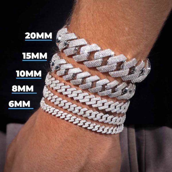 VVS Cuban Link Bracelet 14K Gold (ALL SIZES) - Image 4