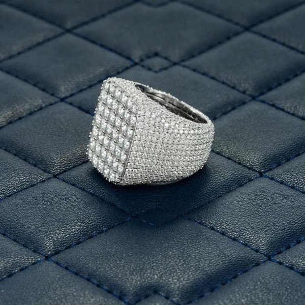Moissanite Pinky Ring - Image 4