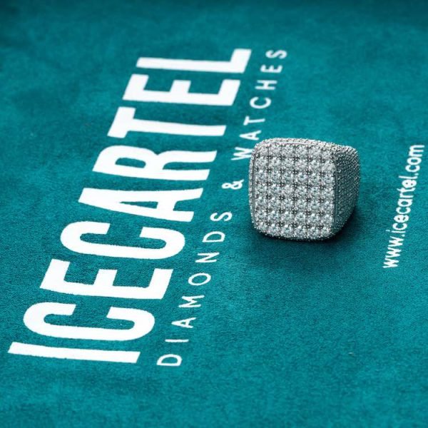 Moissanite Pinky Ring - Image 5