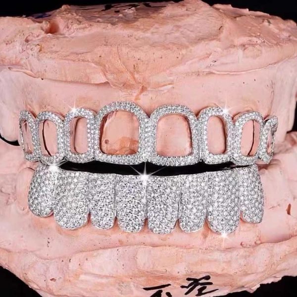 Open Face Moissanite Grillz - Image 2