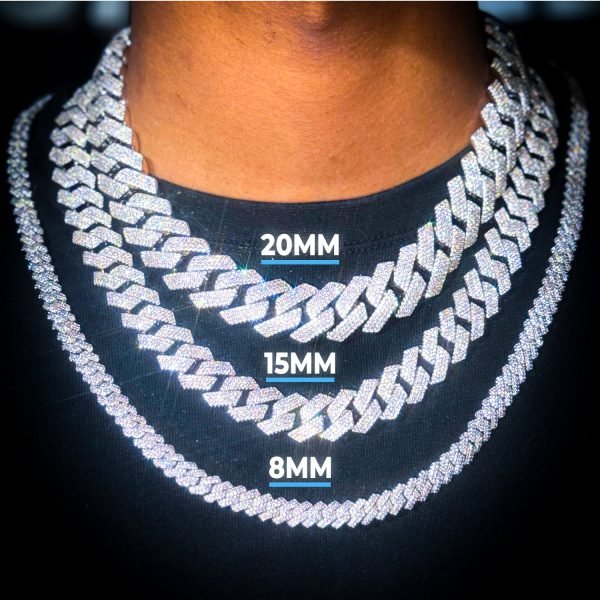 VVS Cuban Link Chain 14K Gold (ALL SIZES) - Image 2