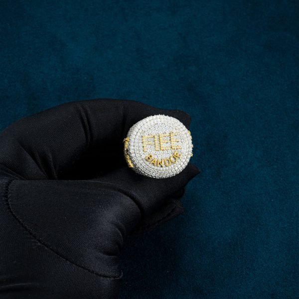 "FIEE" Custom Moissanite Ring 14K Gold - Image 4