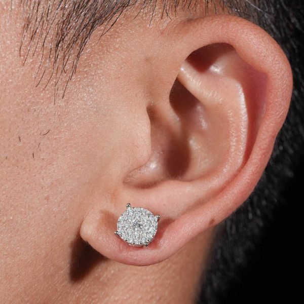 3-in-1 Moissanite Earrings Bundle 14K Gold - Image 5